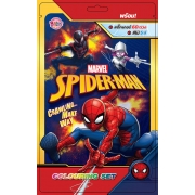 SPIDER-MAN COLOURING SET - CRAWLING… MAKE WAY + สีไม้และสติ๊กเกอร์โฮโลแกรม